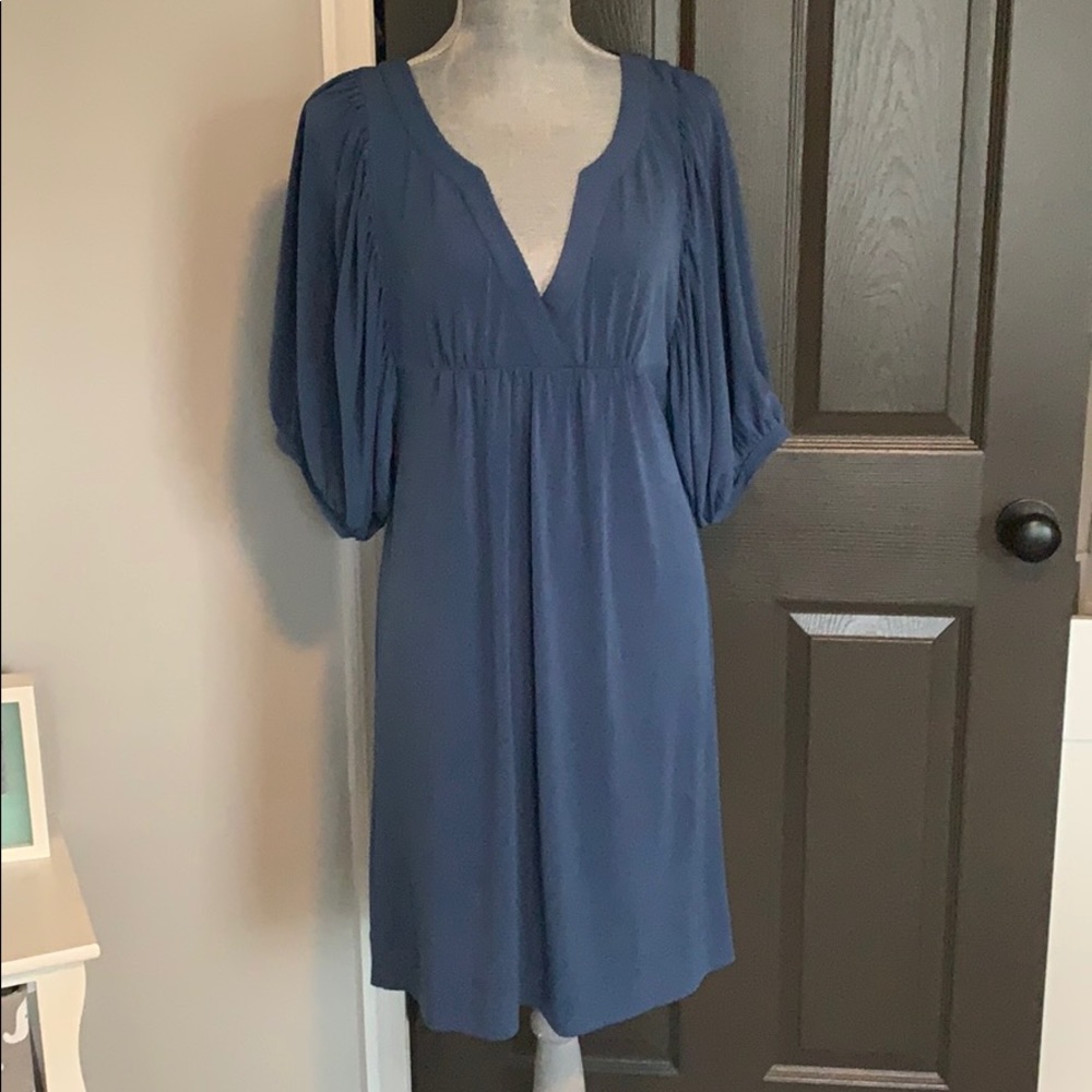 BCBG Max and Cleo bubble sleeve dress size med